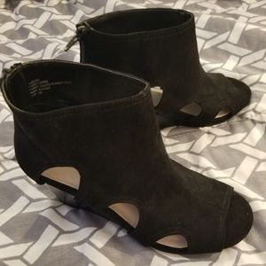 Black Torrid Cutout Wedges 8W